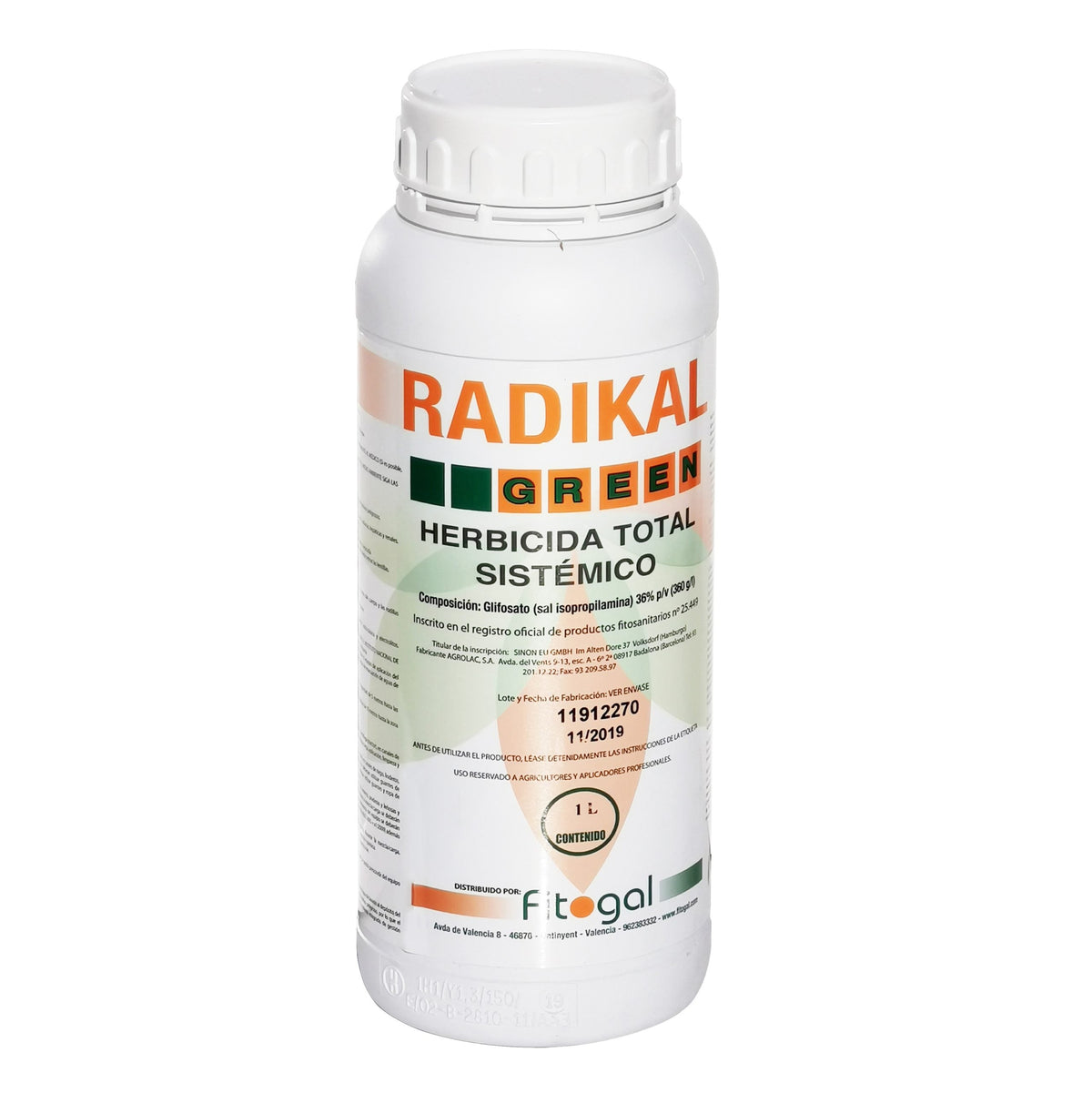 RADIKAL Herbicide Professionnel 1L - Glyphosate Tous Jardins